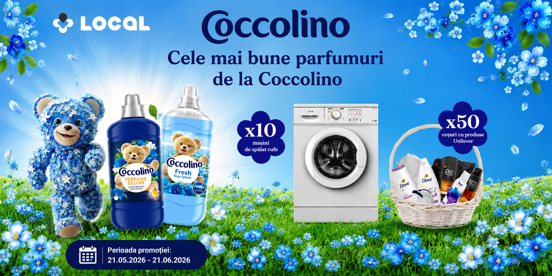 Au fost desemnați câștigătorii tombolei „Cele mai bune parfumuri de la Coccolino”!