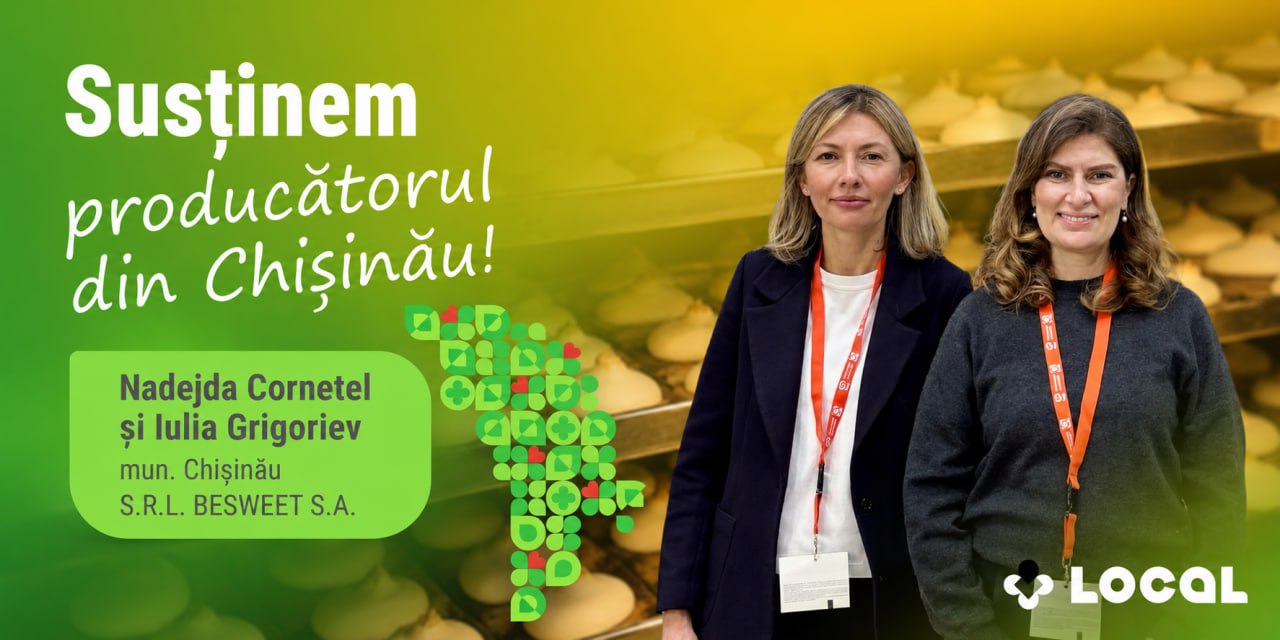BeSweet – susținem producătorii locali și gustul dulce al tradițiilor moldovenești!
