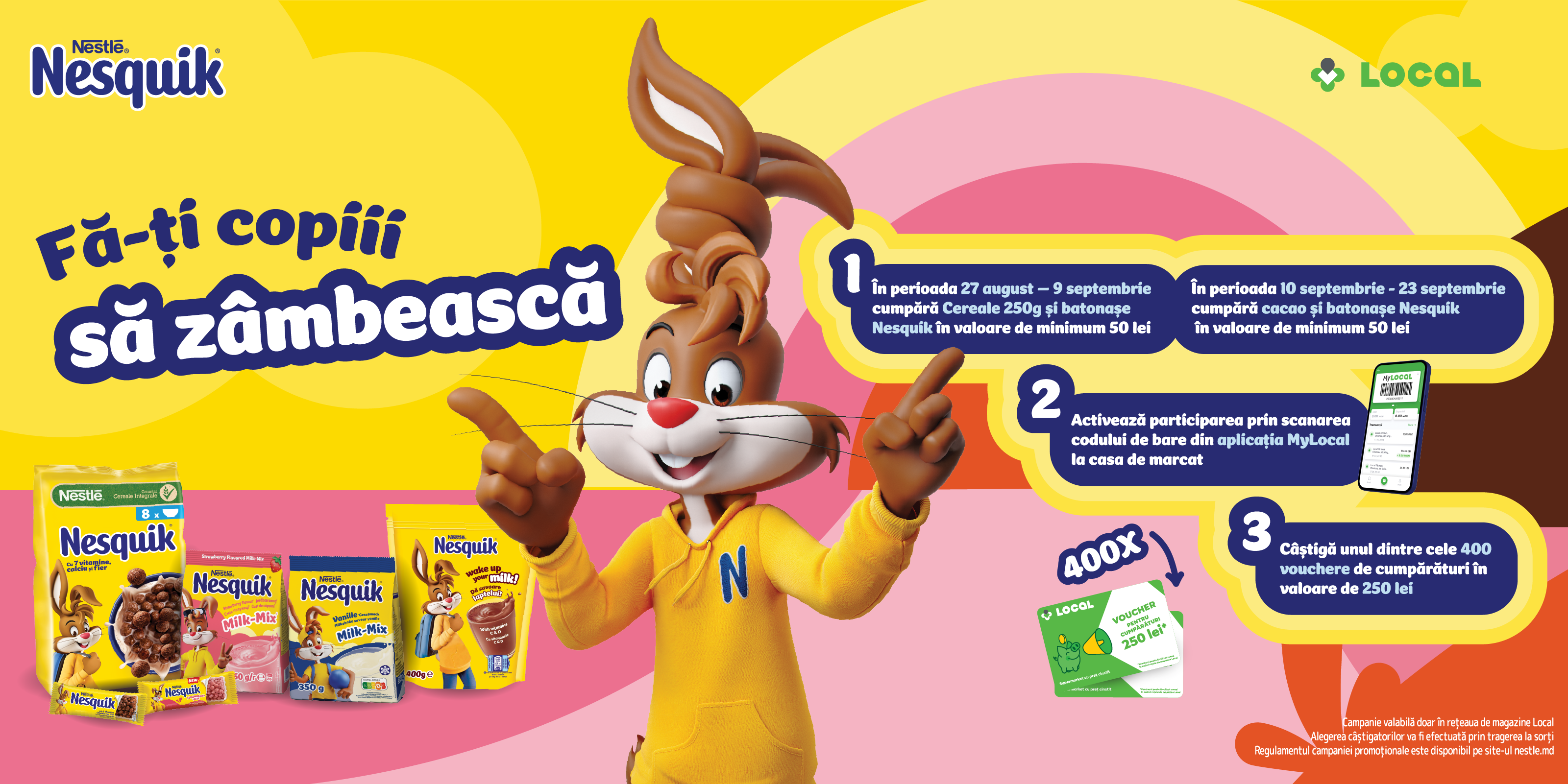 NESQUIK UMBRELLA – Cumpără, participă și câștigă! 