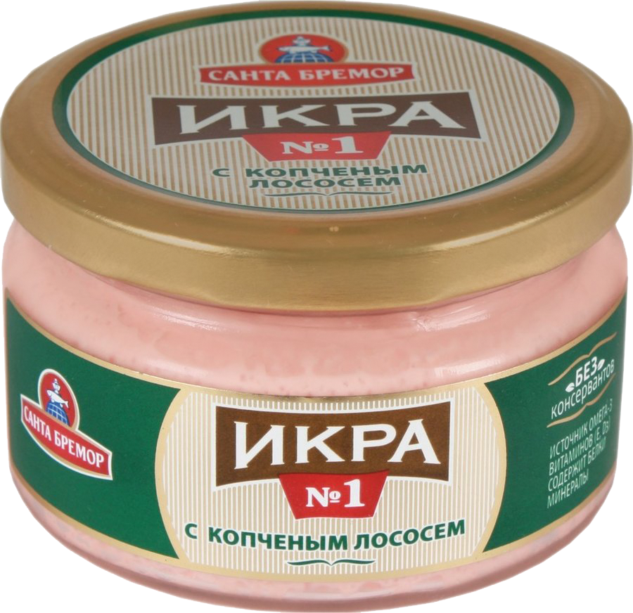 Icre de moiva delicioase cu somon afumat 180g
