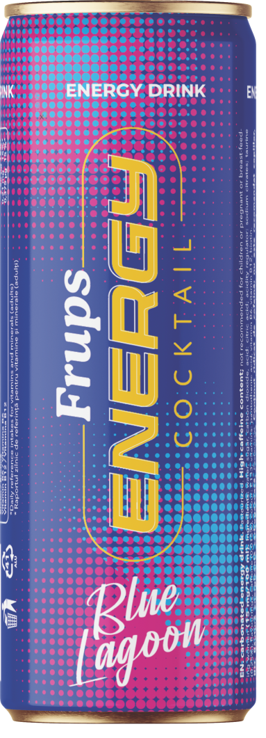 Bautura energizanta Blue Lagoon Cocktail 250ml