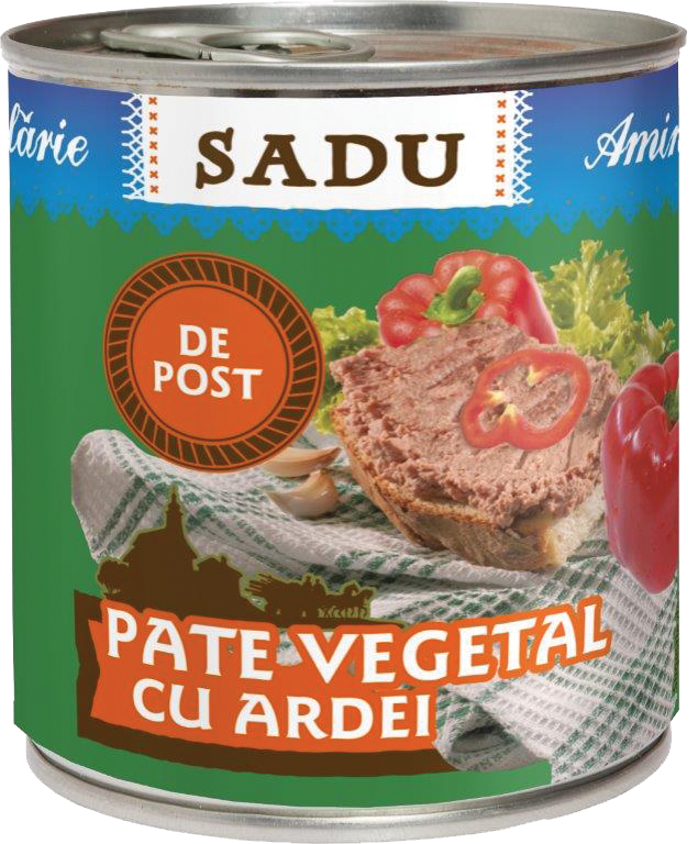Pate vegetal cu ardei 300g
