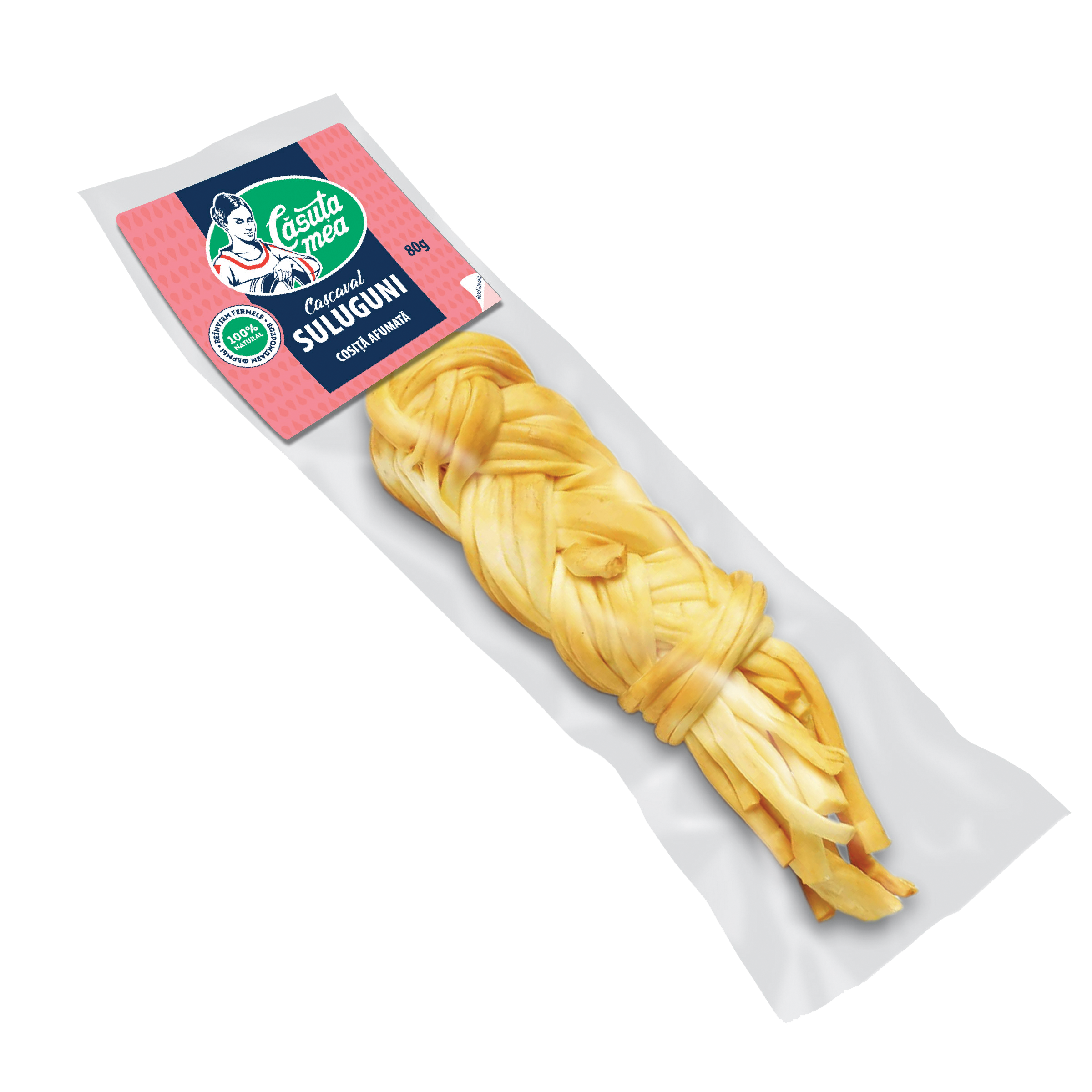 Cascaval Suluguni cosita afumat 40% 160g