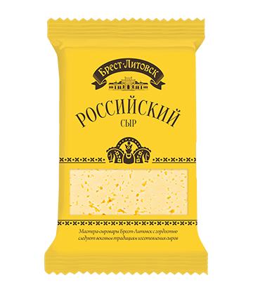 Branza semitare Rossiiskii 50% 200g 