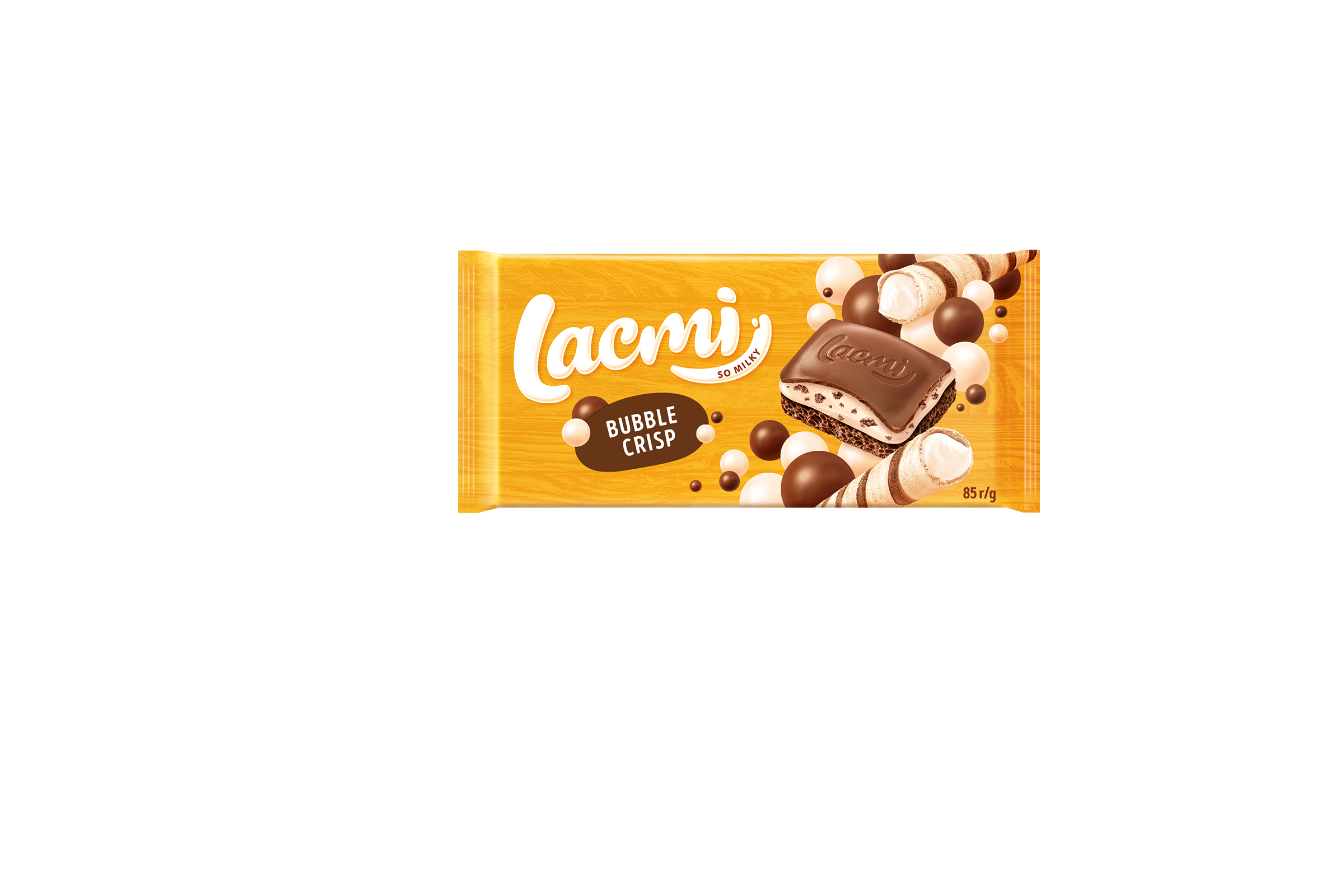 Ciocolata Lacmi Bubble Crisp 85g