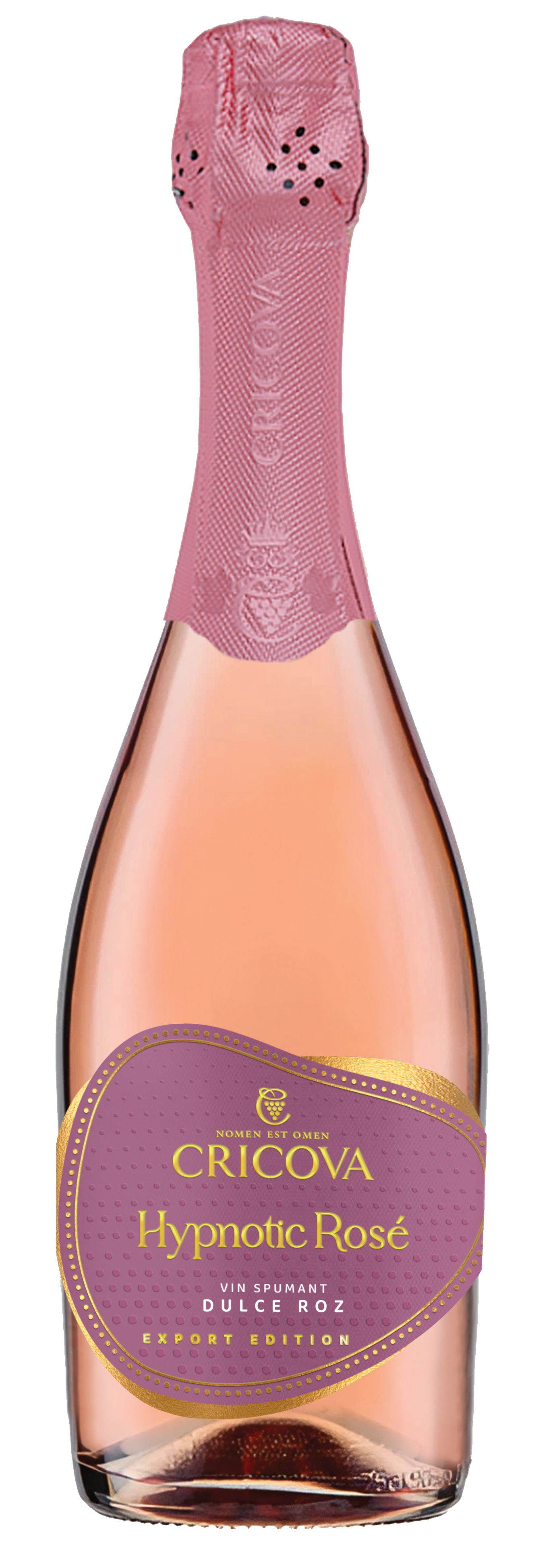 Vin spumant dulce roz Cricova Hypnotic Rose 750ml