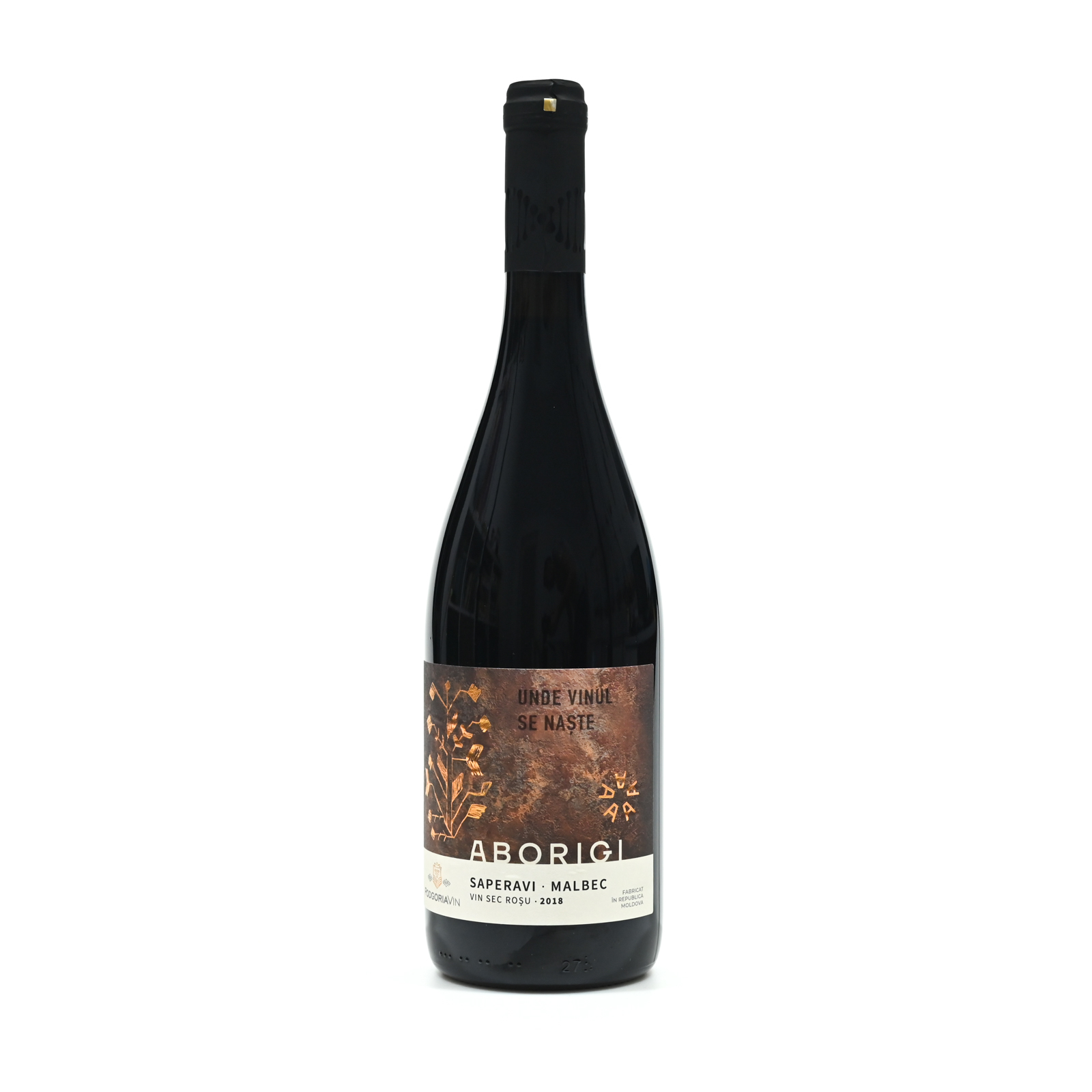 Vin Podgoria Aborigi Saperavi Malbec rosu sec 750ml