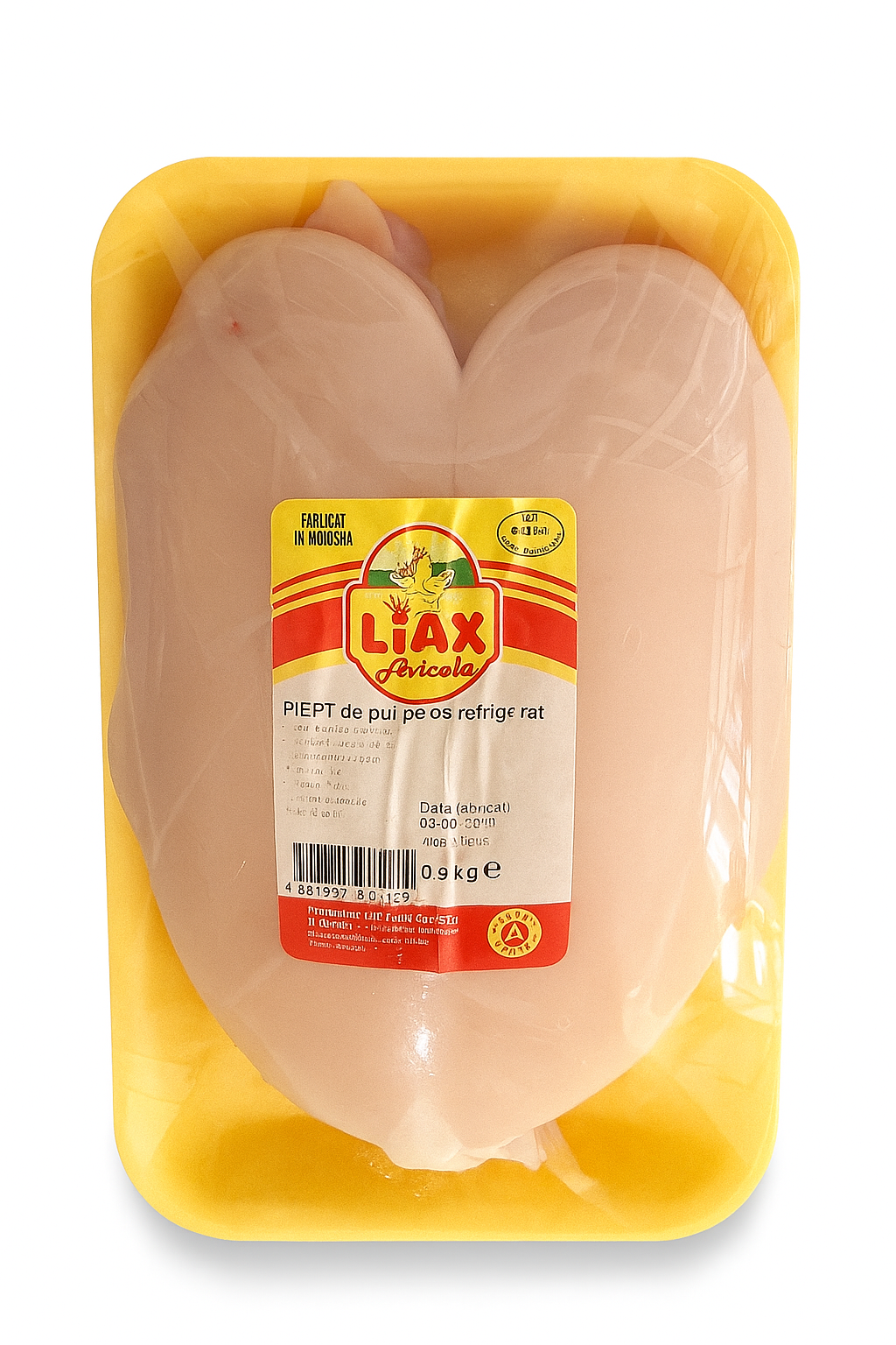 File de gaina pe os fas. 900g Liax