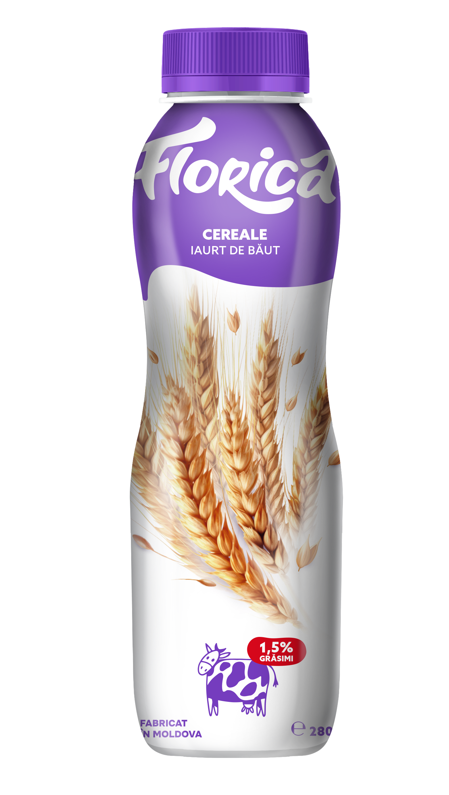 Iaurt de baut cereale 280ml Florica