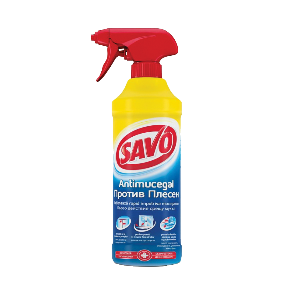 Solutie de curatat Savo Antimucegai spray universal 500 ml Unlv