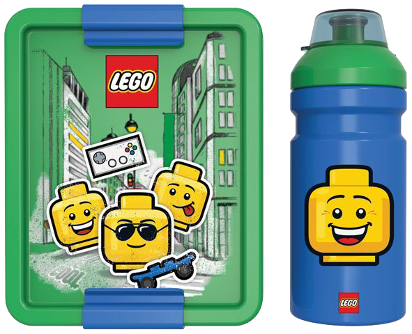 Set p-u pranz Lego Iconic albastru-verde