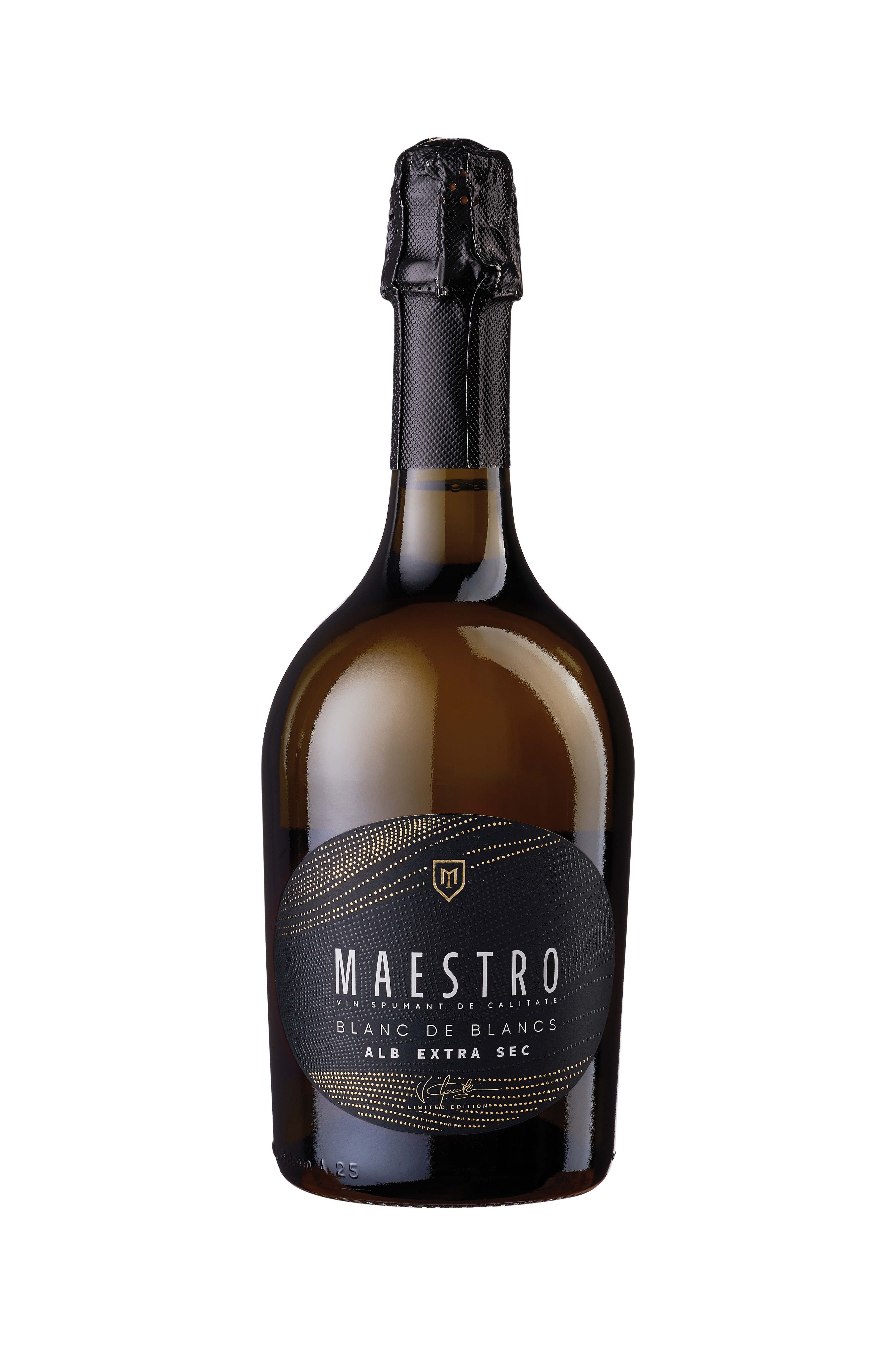 Vin spum. Maestro Blanc de Blancs alb extra sec 750ml