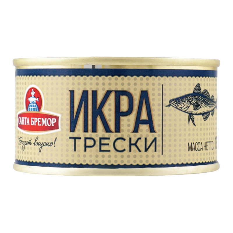 Icre de cod delicioase 130g Santa Bremor