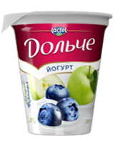 Iaurt mar/afine 3.2% 280g Dolce