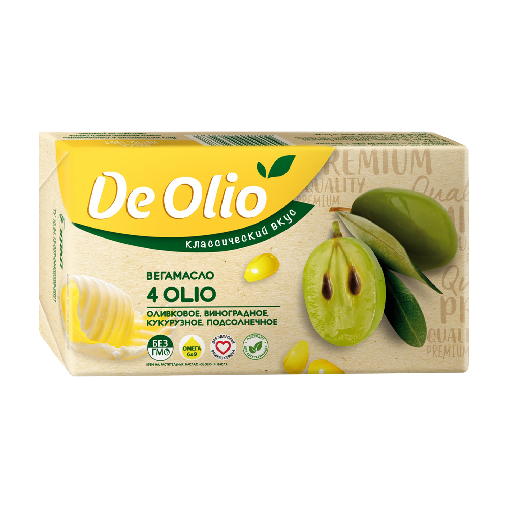 Crema p-ru tartine 4 Grasimi POV 180g De Olio