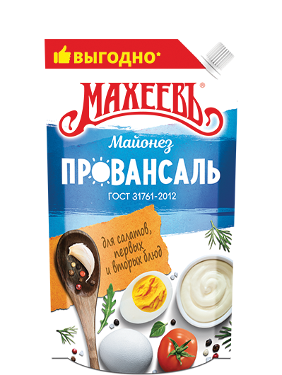 Maioneza Maheev Provans 50.5% 380g d/p