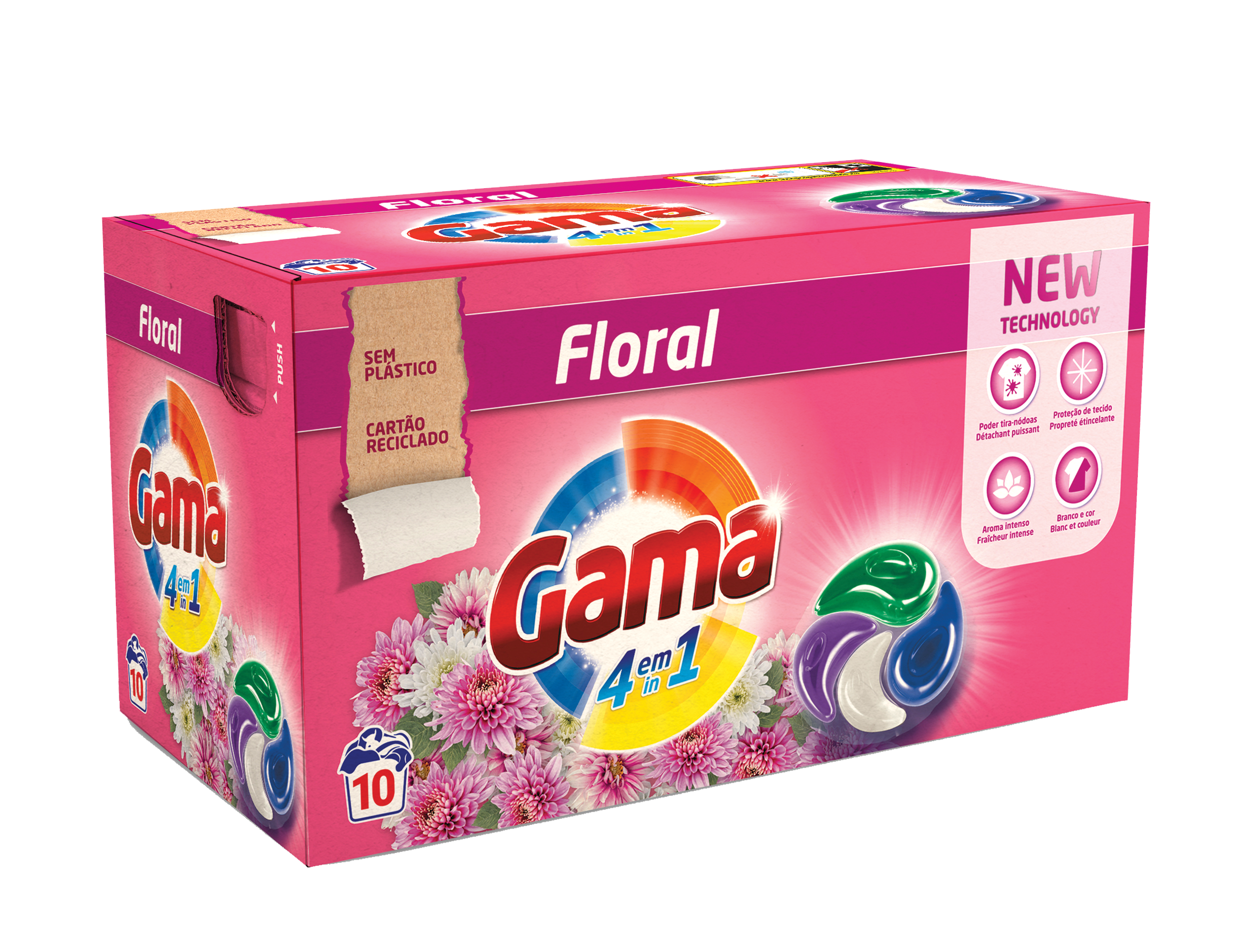 Capsule p/rufe Gama 10buc Floral 22ml