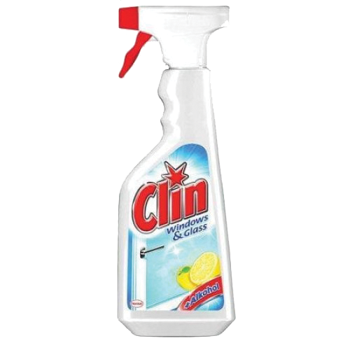 Solutie p-u sticla Clin Lemon cu Pistol 500ml HK