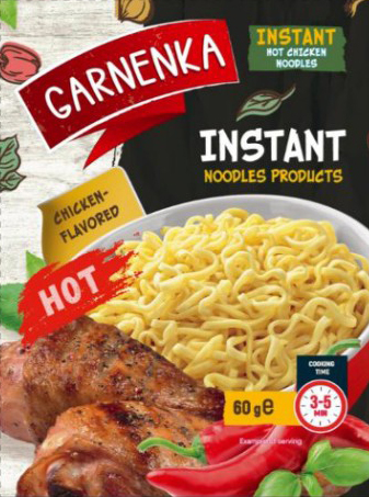 Fidea gaina iute pachet 60g Garnenka