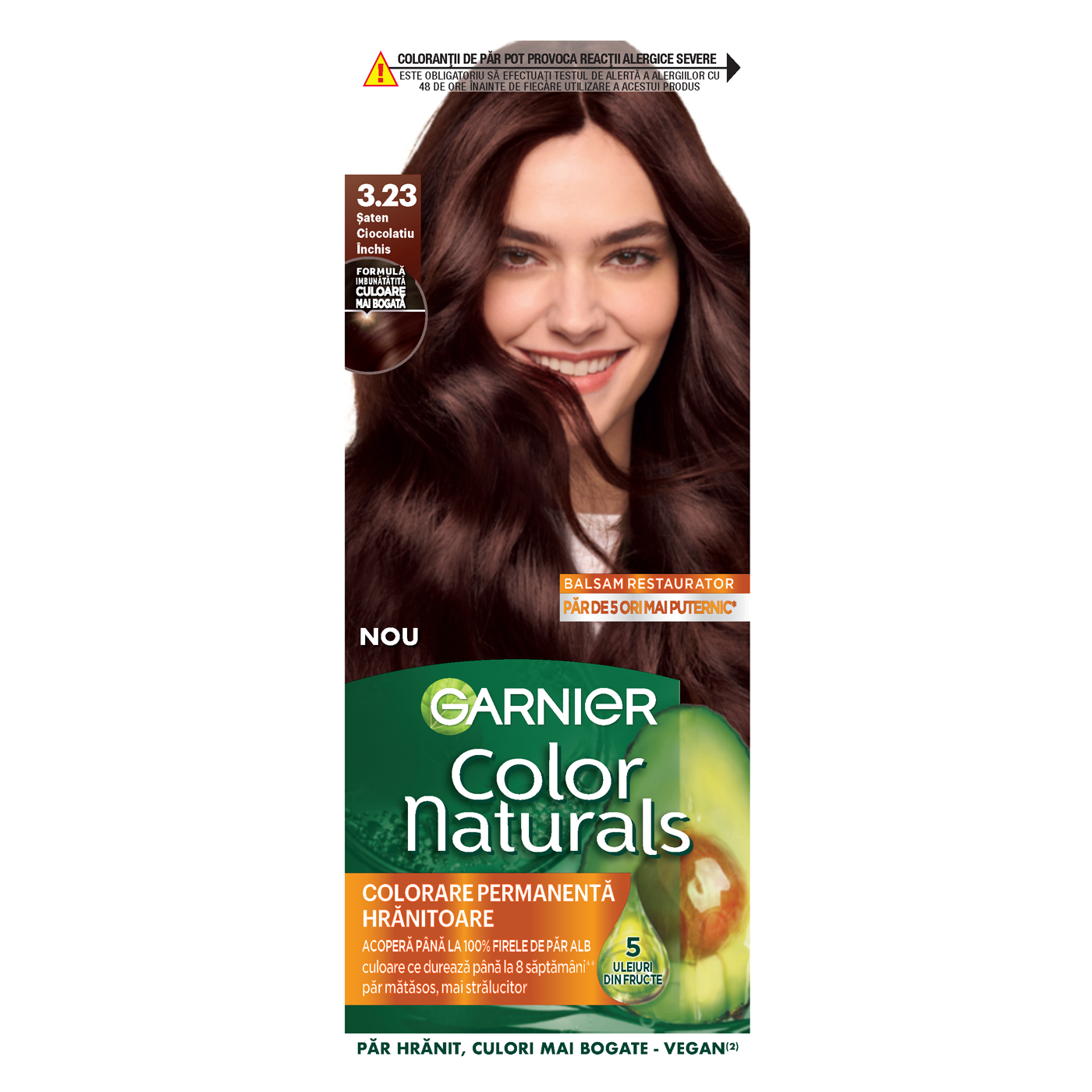 Vopsea par Color Nat 3.23 Saten Ciocolatiu Inchis