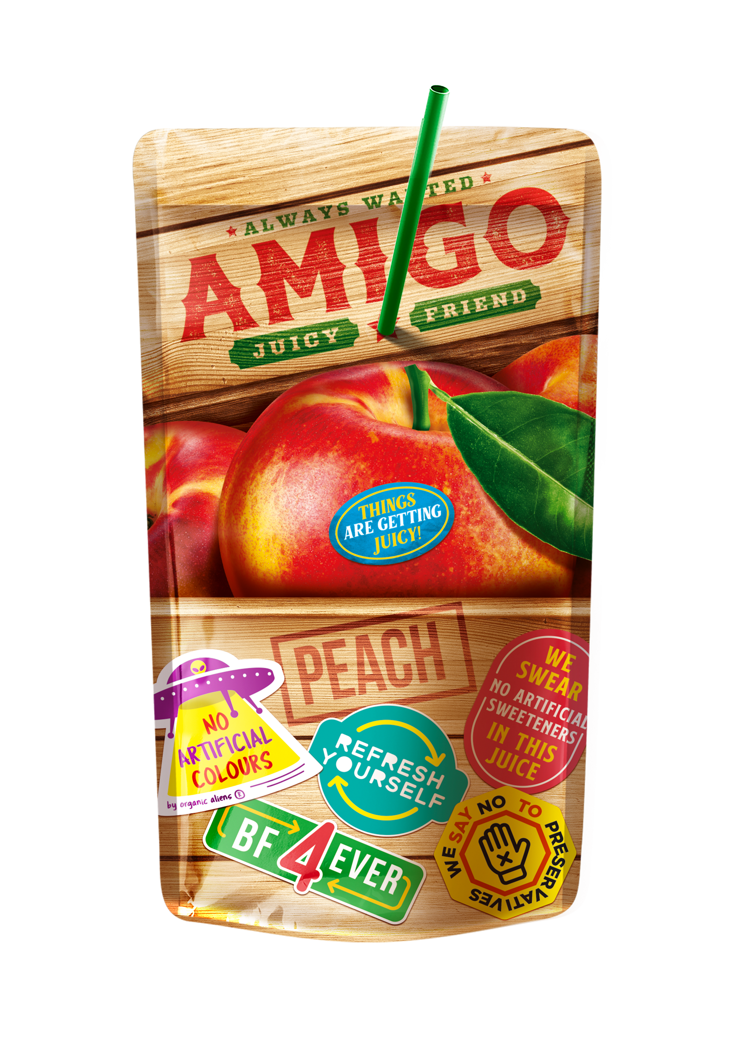 Bautura AMIGO Piersic 200ml