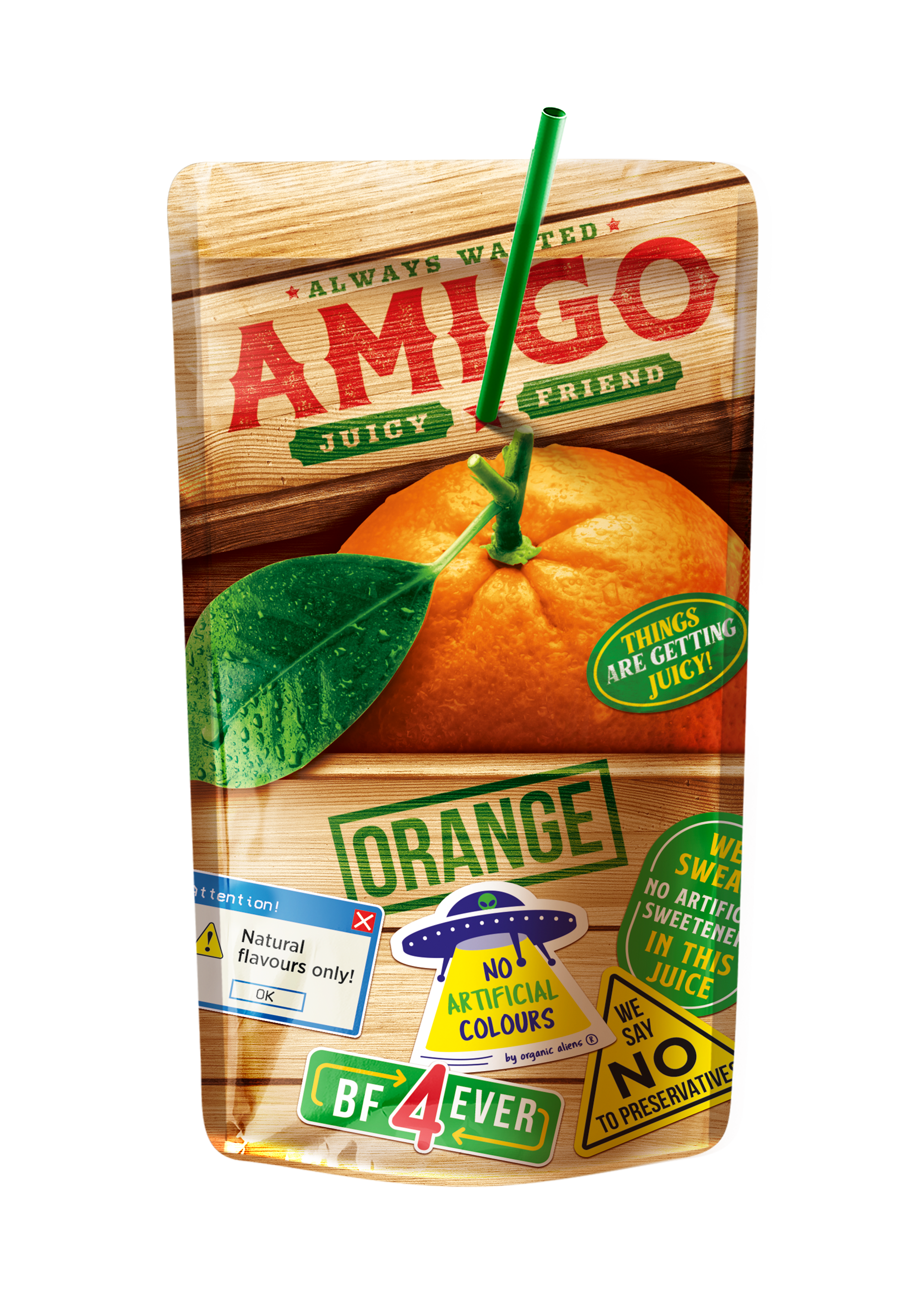 Bautura AMIGO Portocala 200ml