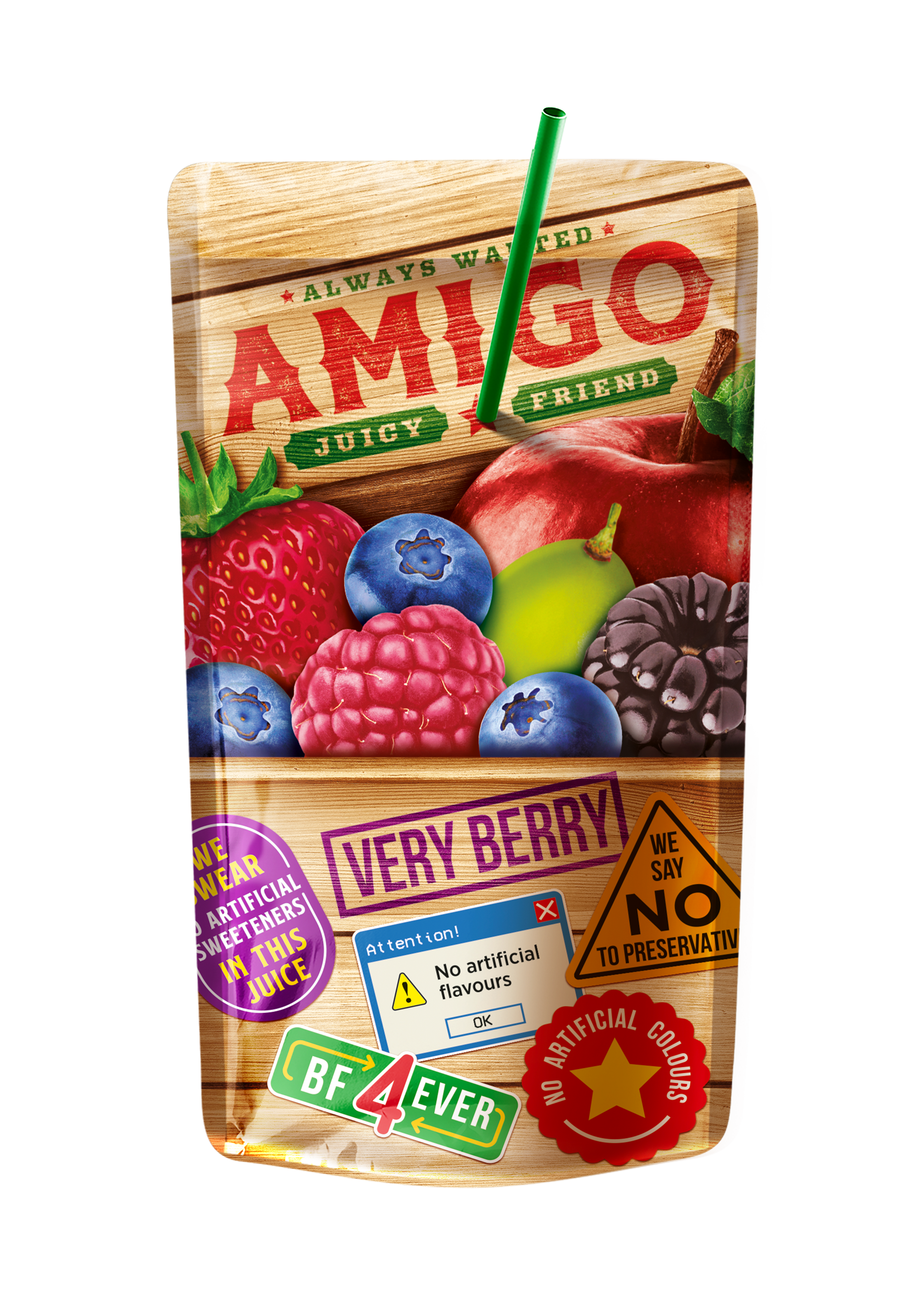 Bautura AMIGO Very-Berry 200ml