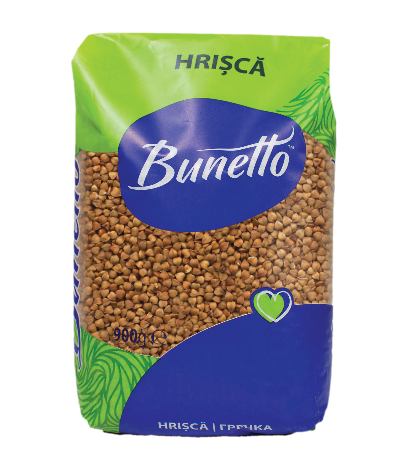 Крупа гречневая 900г Bunetto
