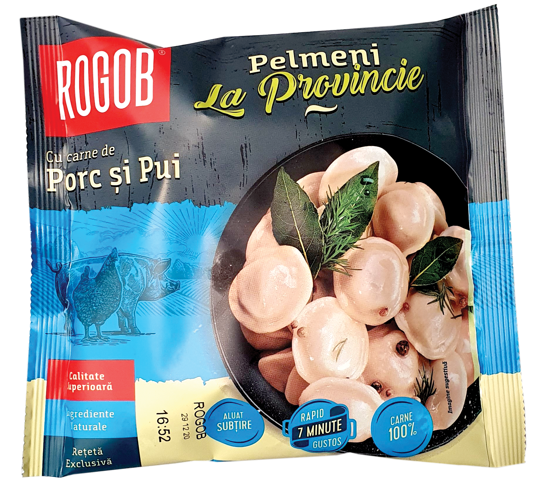 Pelmeni Rogob La Provincie porc/gaina 400g